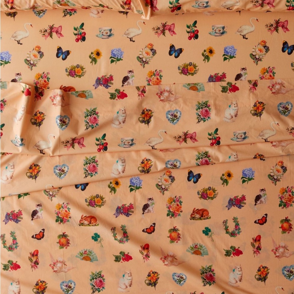 Vicki Collage Sheet Set Urban Outfitters